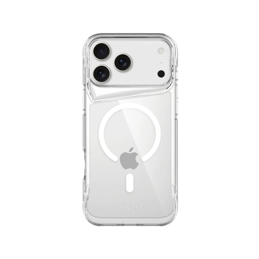 [iPh17P-6.9-SHR-CLR] CARATULA SUPER HERO + MAG IPHONE 17 PRO MAX CLEAR PRODIGEE