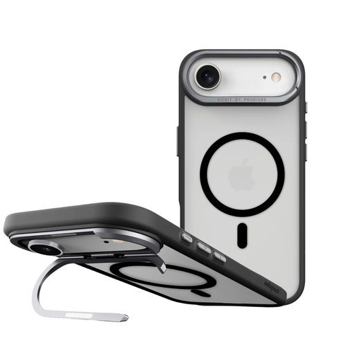 [iPh17-6.7-KICK-BLK] CARATULA KICKLT + MAG IPHONE 17 AIR BLACK PRODIGEE