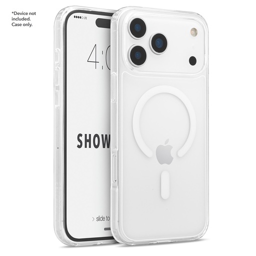 [40-0130101R] CARATULA SHOWCASE SLIM HALO MAGSAFE IPHONE 17 PRO MAX BLANCA 40-0130101R