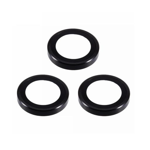 [900000002253] PROTECTOR CAMARA CRISTAL TEMPLADO IPHONE 17 PRO/17 PRO MAX METALICO NEGRO