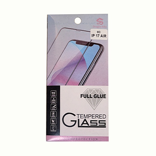 [900000002257] PROTECTOR PANTALLA CRISTAL TEMPLADO 5D IPHONE 17 AIR