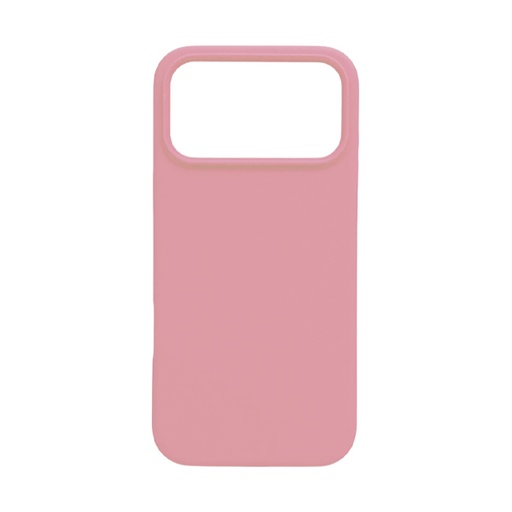 [840000014962] CARATULA SILICON TIPO ORIGINAL S/LOGO IPHONE 17 PRO MAX ROSA
