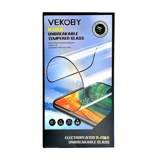 [K37] PROTECTOR PANTALLA CRISTAL TEMPLADO FOLDING VEKOBY K37